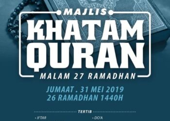 If you’re looking for a gig, a Ramadhan gig, this is one that seekers come out to.

I’ve not attended this for the past …