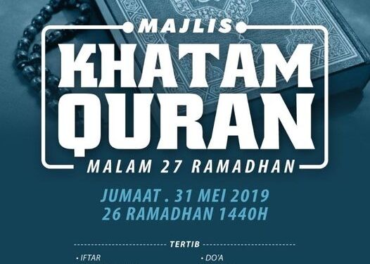 If you’re looking for a gig, a Ramadhan gig, this is one that seekers come out to.
I’ve not attended this for the past …
