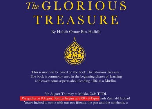 #PMSchoolNight

Session 2 based on the book The Glorious Treasure by #HabibOmar @habibomarcom. The book is commonly used…