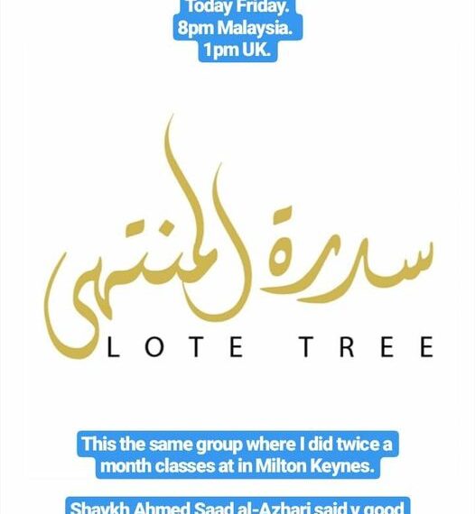 Thursday with al-Hikam in Brisbane Australia. Then maybe another with the good guys from Muar and another from Penang.