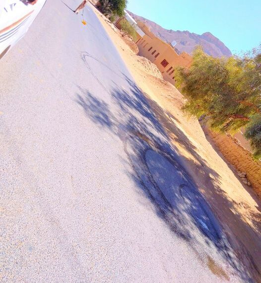 Water artwork on hot tarmac.

This was in Mishta, a town just out of Tareem with largely farming land. And famously know…
