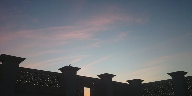 Alhamdulillah. I’m back in Tareem. This pic was our view a few mornings ago as we slept on the roof, which is common her…