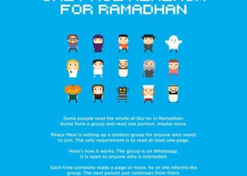 Here’s a little something some people I’m close to are putting together this Ramadhan. The same project took place last …