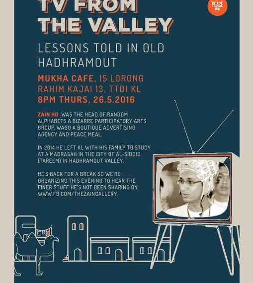 ‘ Our next event. This Thursday at Mukha in #TTDI. Come for the coffee. Come for the stories.’ – Peace Meal
I’m back h…