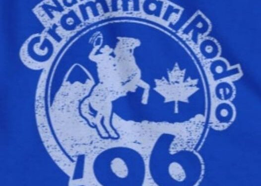 Some people need group help. Some medical help. Some linguistic.

A few nights a week, three of us, that make up Grammar…