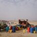 This is Shahan,  the border town of Yemen near Oman. It took almost twelve hours to get here by bus. Petrol is scarce no…