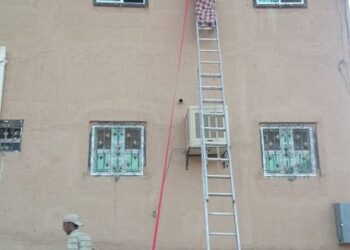 This is how you install air conditioning (blower) in #Tareem. I’ll be putting other pics and videos of this incident in …