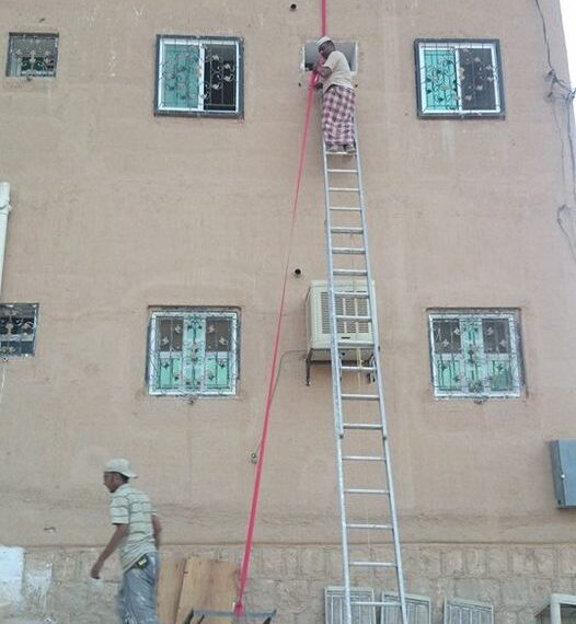 This is how you install air conditioning (blower) in #Tareem. I’ll be putting other pics and videos of this incident in …